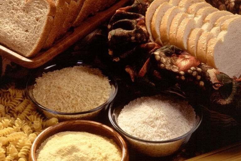 Brot Nudeln Reis Getreide