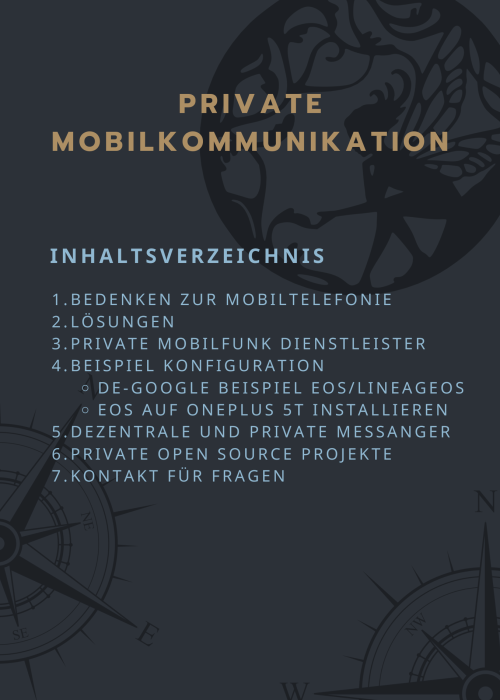 Inhaltsverzeichnis 4 Private Mobilkommunikation